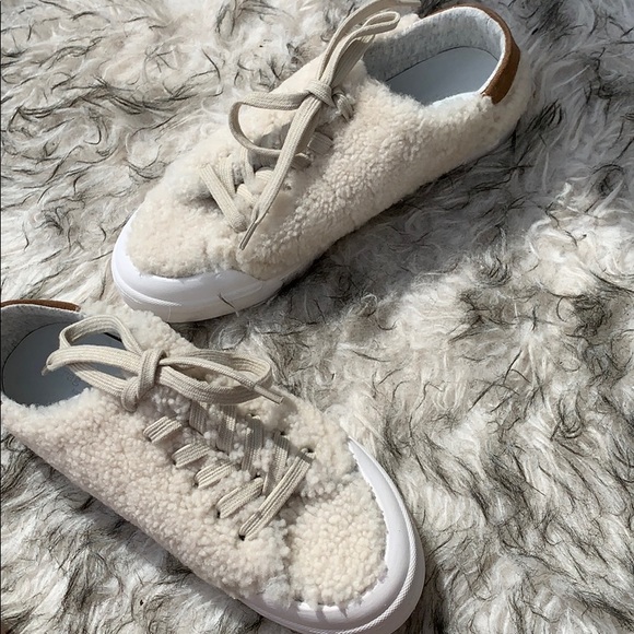 Rag & Bone Standard Issue Shearling Sneakers - Picture 7 of 8